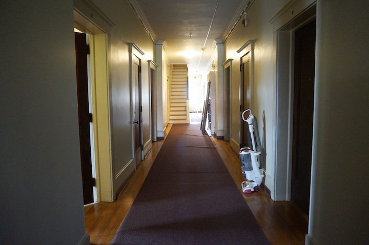 Image of attic hallway